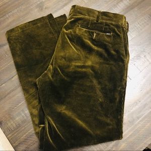 Polo Ralph Lauren Olive Corduroy Trousers
